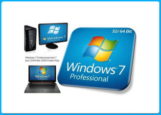 Microsoft Windows 7 Pro Retail Box 32bit / 64bit เครื่องสร้างระบบ DVD 1 Pack - คีย์ OEM