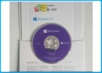 32/64 BIT DVD Windows 10 Pro Pack, รุ่น Microsoft Windows 10 หน้าแรก 64 บิต OEM 1709