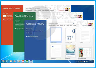 โปรแกรม Microsoft Office 2013 ของแท้พร้อมการรับประกันการเปิดใช้งาน