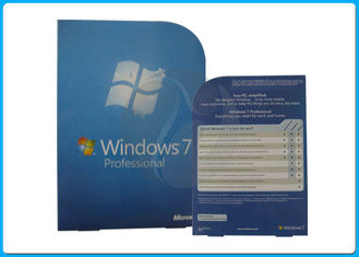 Windows 7 Pro Retail Box sp1 การเปิดใช้งาน 32 บิต 64 บิต 100% สำหรับผลิตภัณฑ์ OEM Product Key + Win10 Upgrade